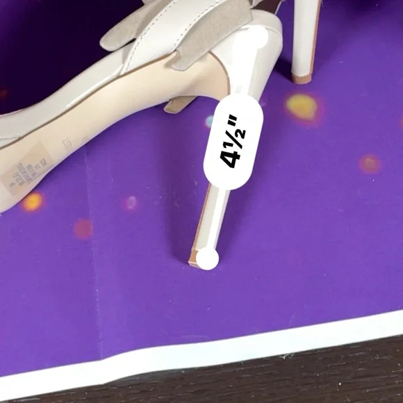 Nine West Nude Strap Heels - Picture 4 of 4